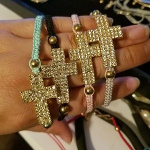 Cross Macrame Bracelets